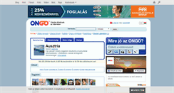 Desktop Screenshot of ongo.hu
